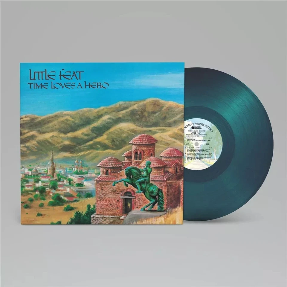 Little Feat – Time Loves A Hero - Sea-Blue LP Vinyl Record 12" - NEW Sealed - Image 1 of 1