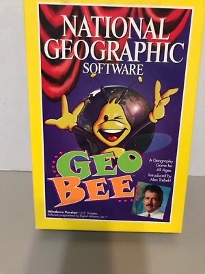 VINTAGE 1995 GEO BEE Software by National Geographic Society - Image 1 of 4