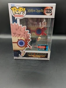 Funko Pop! Jujutsu Kaisen Yuji Itadori with Glasses #1225 2022 Fall Convention - Picture 1 of 3