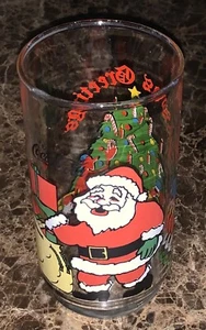Vaso McCrory vintage Coca Cola Santa Navidad 100 aniversario 1982 excelente - Imagen 1 de 4
