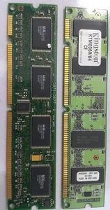 Kingston 64 MB Memory Module KTM0059/64 & C9719AA 16MB Flash/ 64MB printer RAM. - Picture 1 of 2