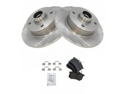 Kit de pastillas de freno y rotor trasero para Volkswagen Jetta 1985-1999 66138DSHD 1998 1997 Foto 1 de 2