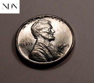 Centavo Lincoln Wheat 1943 de acero - gema BU - #W190 - Imagen 1 de 3