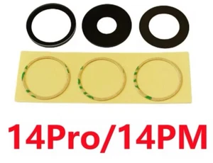 1 Set Objectif Caméra Arrière de Remplacement pour iPhone 14Pro /14 Pro Max - Photo 1 sur 2