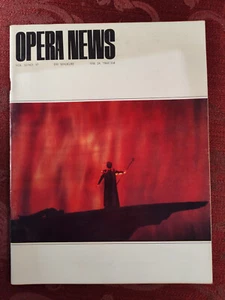 Rare METROPOLITAN OPERA NEWS February 24 1968 Die Walküre Herbert von Karajan - Picture 1 of 2