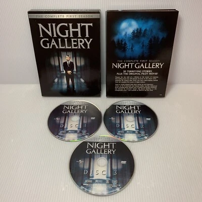 Night Gallery: The Complete First Season 1 (DVD, 1969, 3-Disc Box Set) Horror - Image 1 of 4