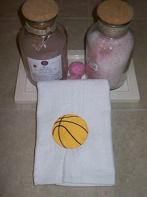 Toalla deportiva personalizada con ojal y gancho - Baloncesto deportivo Foto 1 de 4