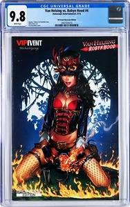 Van Helsing vs Robyn Hood #4 CGC 9.8 (agosto de 2018, Zenescope) Basaldua VIP Showcase - Imagen 1 de 2
