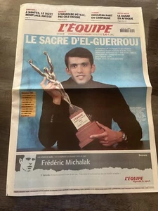 L'Equipe Journal 3/01/2005; Le sacre d'El-Guerrouj élu champion des champions - Imagen 1 de 1