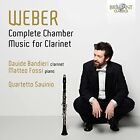 95531 Davide Bandieri Matteo Fossi Quartetto Savinio Weber: Complete Chamber
