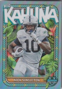 NICK SINGLETON BIG KAHUNA SSP 2023 BOWMAN CHROME U #TBK-16