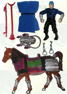 Teenage Mutant Ninja Turtles:1993 Movie III Samurai Rebel Warhorse COMPLETO - Foto 1 di 15