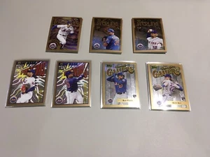 Lot of (7) New York Mets 2023 Topps Finest Flashbacks ALVAREZ BATY SENGA LINDOR - Picture 1 of 1