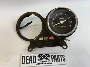 Harley tach tachometer electronic gauge dual mount bracket - Picture 1 of 3