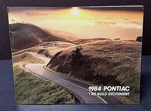 Vintage GM Pontiac Car Brochure Catalog 1984 Fiero Firebird Grand Prix + MORE - Picture 1 of 10
