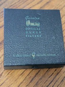 GENUINE VINTAGE SWISS OPTICAL OMAG SERIES YELLOW/ BLUE CLEAR FILTER SET - Picture 1 of 2