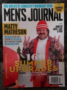 Men's Journal Magazine July 2025 - MATTY MATHESON Cover Summer Guide - Picture 1 of 1