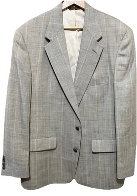 Abrigo Deportivo Palm Beach Vintage 44R Para Hombre Verde Cuadros Tweed Blazer Preppy Años 70 Usado en Excelente Condición Foto 1 de 4