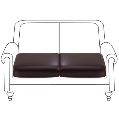 Funda de cojín de sofá de mezcla de cuero PU, fundas elásticas impermeables para sofá,... Foto 1 de 4