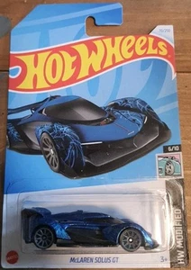 2024 Hot Wheels McLaren Solus GT 6/10 #70/250 Blue And Black New UNOPENED - Foto 1 di 6