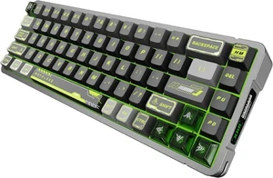 X68 Wired Magnetic Switch Gaming Keyboard RGB Rapid Trigger Aluminum Green - NIB - Picture 1 of 9