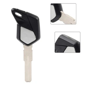 1pcs Uncut Blade Blank Key Black For MV Agusta F4 1000 Brutale 920 990 1090 - Picture 1 of 11