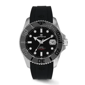 Lorenz DI300 - Automatik Herrenuhr Gummi schwarz (30258AA) - Bild 1 von 6