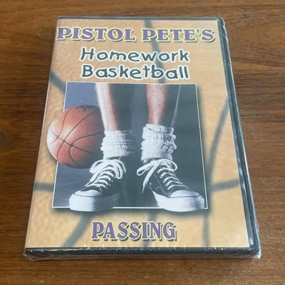 Pistol Pete's Homework Basketball: Passing (DVD) - New/Sealed - Image 1 of 2