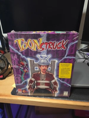 TOONSTRUCK, big box, PC CD-ROM, Virgin 1996, SEALED with Small Tear In Top Right - Image 1 of 4