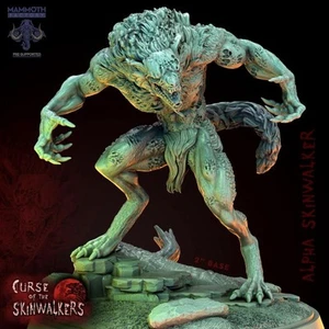 Miniatura Skinwalker Alpha Hombre Lobo Abominación | DnD D&D - Imagen 1 de 1