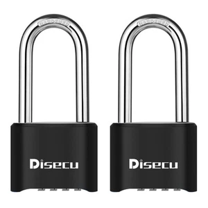 Heavy Duty 4 Digit Combination Lock 2.5 Inch Long Shackle Outdoor Waterproof ... - Picture 1 of 6