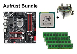 Bundle ASUS Maximus V Gene + Intel Core i3 i5 i7 CPU + 4GB bis 32GB RAM wählbar - Bild 1 von 12