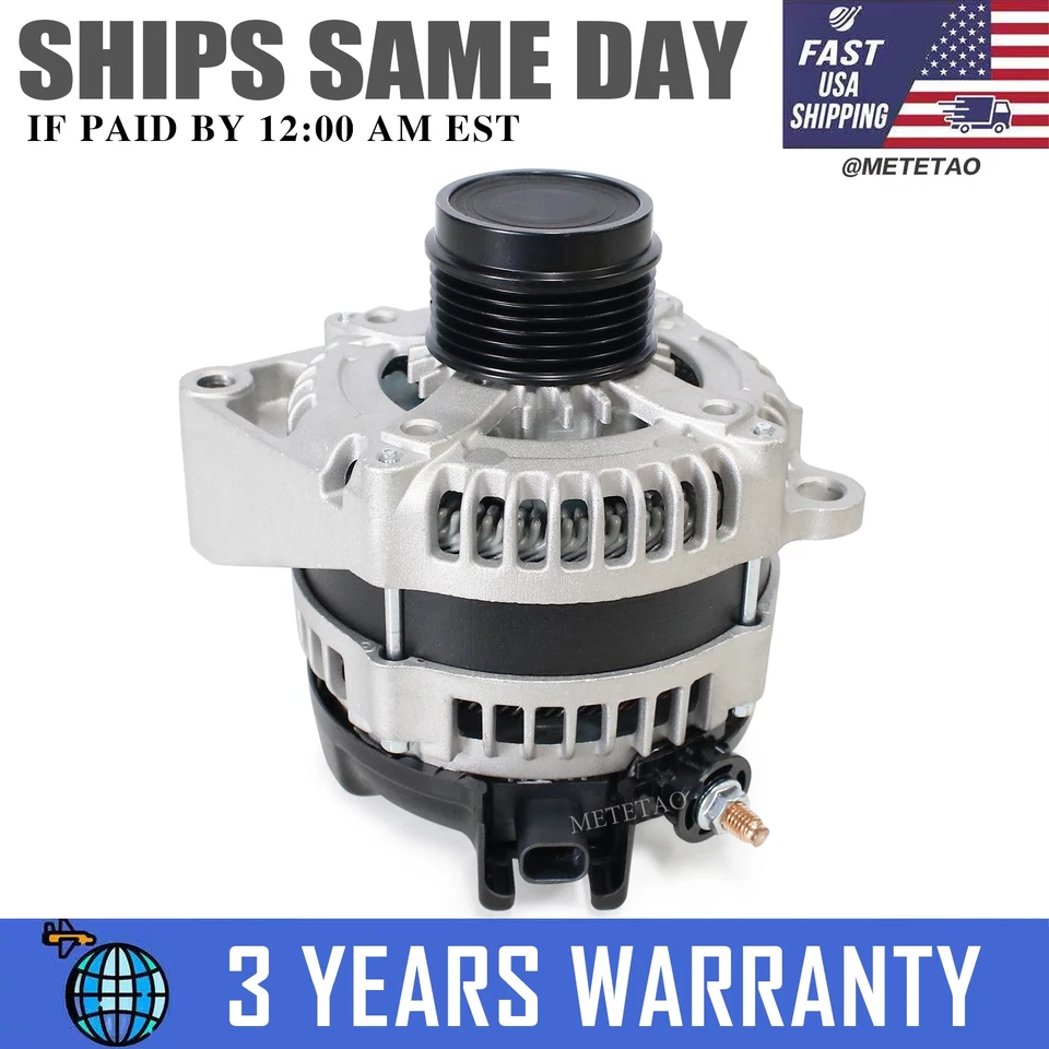 84143540 Alternator 170A For Chevy Silverado 1500 GMC Sierra 1500 4.3L 5.3L 6.2L — 第 1/4 张图片