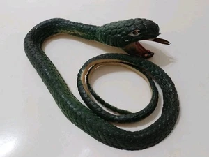 Vintage Rubber SNAKE Large Monster Toy Hong Kong 1970's - Picture 1 of 2