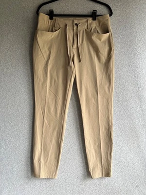 Magellan Pants Mens Medium Beige Water Repellent Drawstring Outdoors Hiking Camp - Image 1 of 4