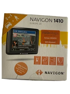 NAVIGON 1410 Navigationsgerät GPS Europa KFZ Auto Navi Gebraucht - Bild 1 von 3