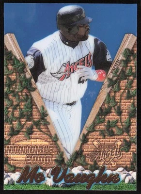 2000 Pacific Invincible #5 Mo Vaughn   - FREE SHIPPING - Image 1 of 2