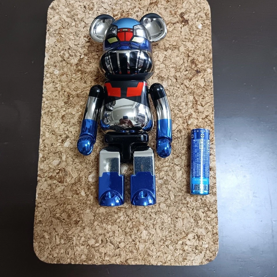 Juguete Medicom BEARBRICK Chogokin Mazinger Z Versión Metal Edición Limitada Foto 1 de 4