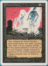 Animate Dead Unlimited PLD Black Uncommon MAGIC MTG CARD (ID# 245040) ABUGames