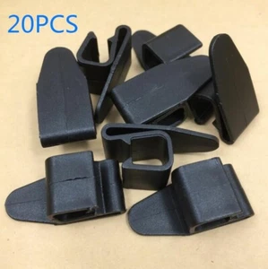 20PCS Car Mats Clips Auto Carpets Holders Fixing Grips Universal Black - Picture 1 of 12