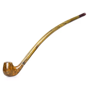 Churchwardenpfeife Langer Holzstamm Briar Holz Tabakpfeife Gandalf Lesepfeife - Picture 1 of 14