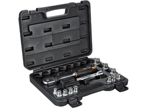 Groz KIT/SKT/H/1-2/13/UG Hand Socket 1/2 Inch Drive Hex 13 Pieces Socket Set - Picture 1 of 3