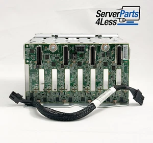 826689-B21 HPE DL38X G10 8SFF NVME Backplane with cage and cable - Picture 1 of 4