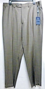 Ralph Lauren Chaps Hose Herren 36X30 hellbraun Hose Bundfalten Neu mit Etikett - Bild 1 von 4