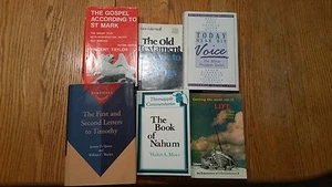Christian Book Lot - Commentaries / Bibles / Theology / Various Subjects - Picture 1 of 5