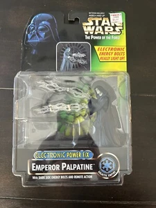 1997 Kenner Star Wars Power Of The Force Emperor Palpatine Electronic POTF NEU - Bild 1 von 5