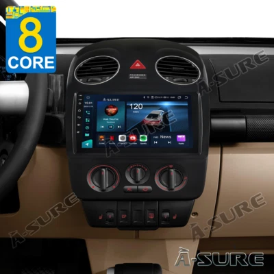 Für VW NEW Beetle 2001-10 Wireless CarPlay Android 14 Autoradio BT WiFi GPS Navi - Bild 1 von 4