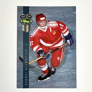 1992-93 Classic Four Sport Sergei Klimovich #187