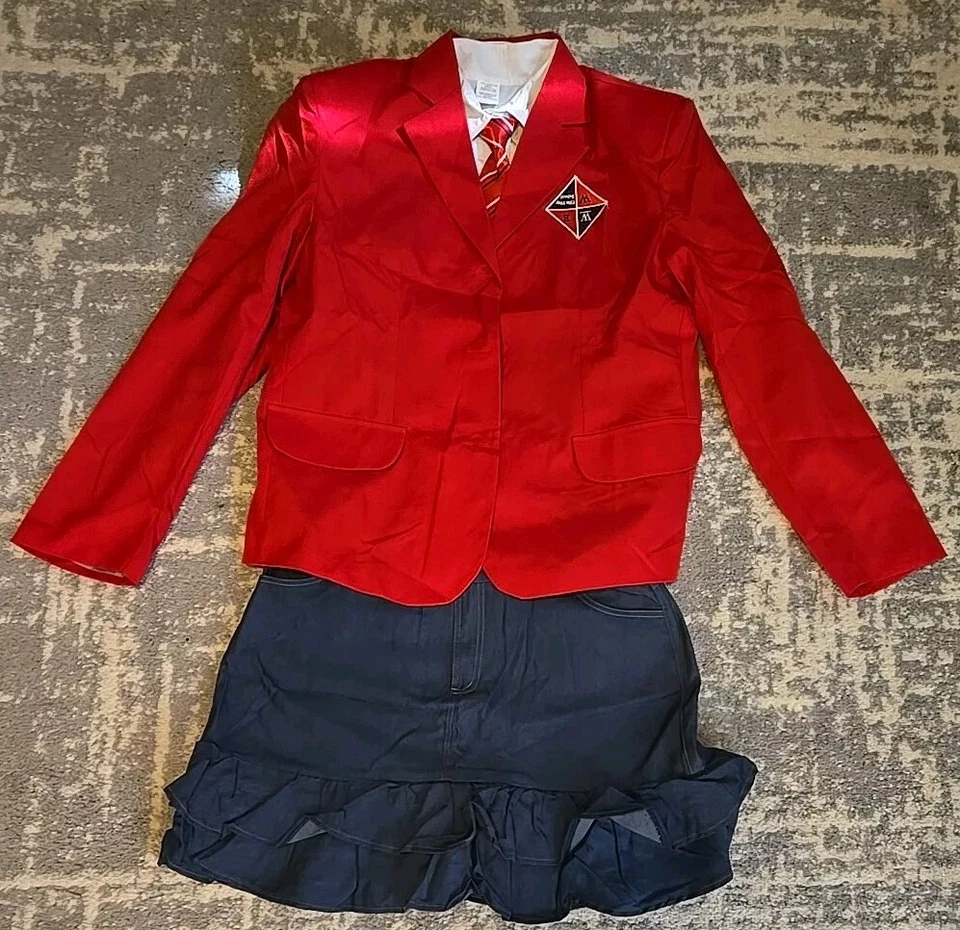 Disfraz Uniforme Escolar Eliteway, Damas Talla: 3XL, Programa Netflix: Rebelde, México Foto 1 de 2