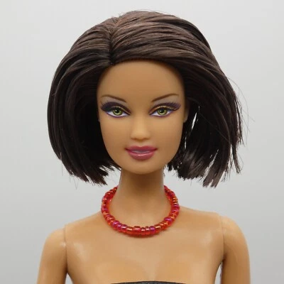 Necklace for Barbie Integrity Toys Doll Size Beaded Red Choker Memory Handmade - Image 1 of 4